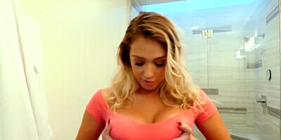 Hot step-Sister Teases Step Brother With Her Perfect Big Tits S7:E1