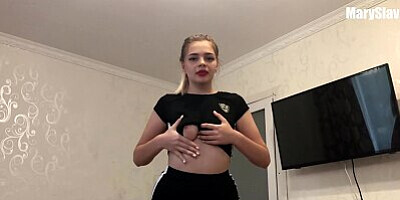 Passionate blowjob with red lips and anal right on the table