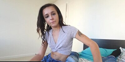 Hot Step Sis Kharlie Stone Makes Step Brother Cum While Twerking On His Cock - SisLovesMe Full Video