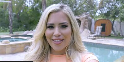 MomDrips - Horny Hot Blonde Milf Caitlin Bell Gets To Exercise Her Pussy