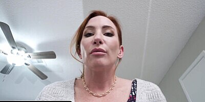 Bodacious Stepmother Gives Her Virgin Stepson A Hand To Teach Him Self-Control - PervMom