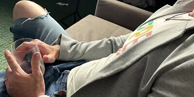 After the party, the husband is, his best friend is fucking me