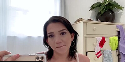 Sexy Teens Aria Banks And Riley Jean Have Fun Pleasing Their Step Dads