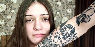 Horny stepsister sweet blowjob to her stepbrother