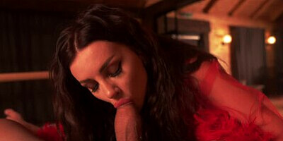 Exorcising a demon from a hot MILF / halloween