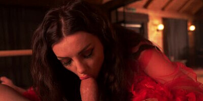 Exorcising a demon from a hot MILF / halloween