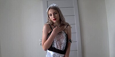 Maid helped around the house and fucked me - Anny Walker