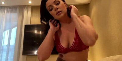 Pantyhose, Footjob, Cock Riding, Blowjob and Cum in Mouth