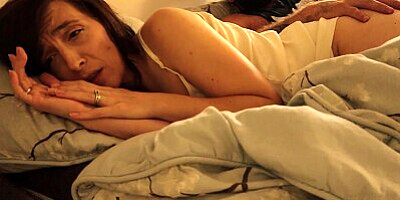 Unplanned sex - Sharing bed between Stepson and his Stepmom