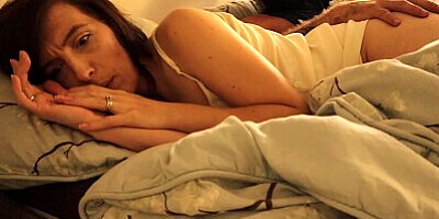 Unplanned sex - Sharing bed between Stepson and his Stepmom