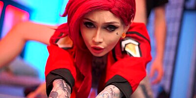 Vi from Arcane has the dirtiest dream to get fucked rough - CUT version