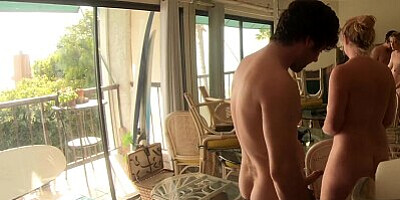 Stepson helps divorced stepmom move in and moves in her