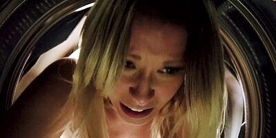 Fucking My Hot Step Mom while She is Stuck in the Dryer - Nikki Brooks