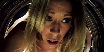 Fucking My Hot Step Mom while She is Stuck in the Dryer - Nikki Brooks
