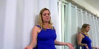 Stepmom tucks and fucks stepson in bed (POV)