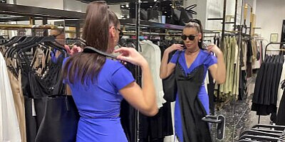 Sex with Stepmom in Fitting room