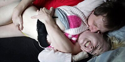 Waking up blonde and trying to make babies with a screaming orgasm