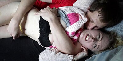 Waking up blonde and trying to make babies with a screaming orgasm