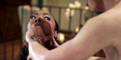 Black girl Cali Caliente is shagged on the pool table