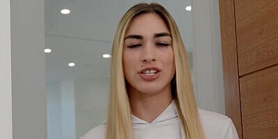 Brazzers - Van Wylde Waits Until His GF Leaves The Room So He Can Fuck Her Roommate Angel Youngs