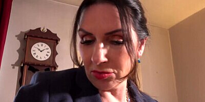 Aunt Judy's XXX - Big Tit Boss Lady Josephine James gives her Employee a Bonus (XXX POV)