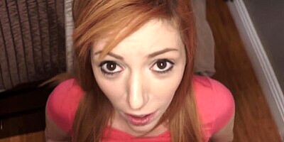 BadDaddyPOV - Busty Redhead Lauren Phillips Lets Stepdaddy Dominate Her Tight Pussy