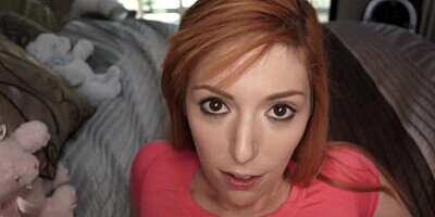 BadDaddyPOV - Busty Redhead Lauren Phillips Lets Stepdaddy Dominate Her Tight Pussy