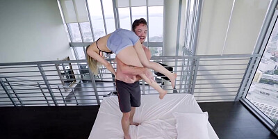 Aubrey Sinclairs pussy romped by a massive cock