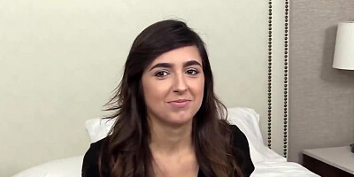 Porn actor fucks cute skinny at the casting