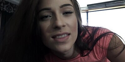 BadDaddyPOV - HORNY BRUNETTE TEEN LACY CHANNING BEGS STEP DAD FOR SEX