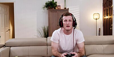 MOMMY'S BOY - Lonely Stepmom Riley Jacobs Interrupts Stepson's Gaming Sesh to Get Drilled Doggystyle