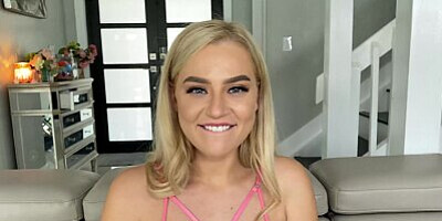 Busty Blonde Teen with Big Natural Tits Blake Blossom Fuck J-Mac's Big Dick