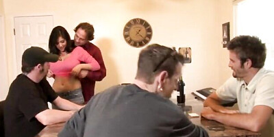 Attractive Kimber's raven scene