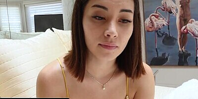 Step sis Aria Lee Bounces Her Juicy Ass On Step brothers Cock To Make Him Keep Her Secret