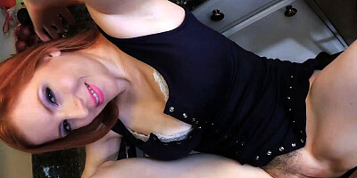 Paperboy peen makes her mature pussy really wet