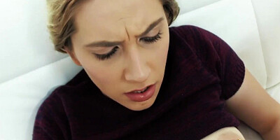 Nerdy girl Niki Snow sucks cock and fucks in a POV video