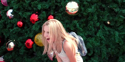 Remote Vibrator in Large Mall - Lot of Fun with Letty Black