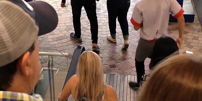 Remote Vibrator in Large Mall - Lot of Fun with Letty Black