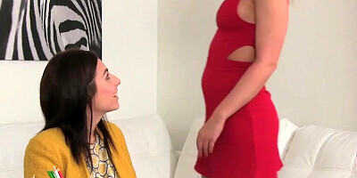FemaleAgent Lesbian fantasy fulfilled on the casting couch