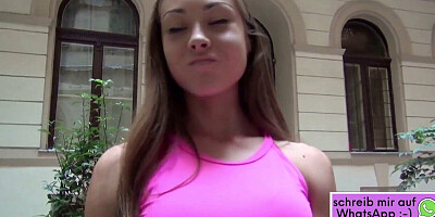 Chick gets picked off the street for a casting couch interview