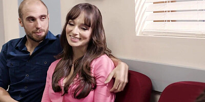 Lucky doctor is banging a lustful brunette is a hospital room
