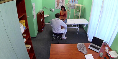 fakehospital busty sexy mature milf helps the doctor relieve