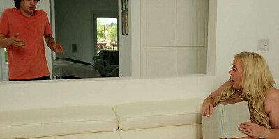 Very thick cougar Lila Lovely wants to help the young man cum