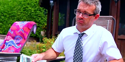 Inked Gurlz - Tattooed Step-Sister Fucked in the Family Pool