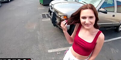 MOFOS - Small teen Kelsey Kage gets broken by big dick