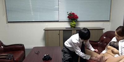 Harassing and Playing With a Married Office Worker who Made a Mistake at Work