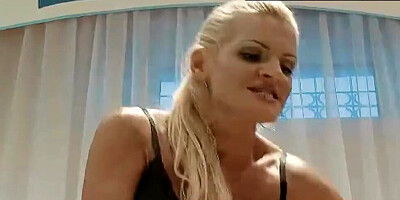 One Lucky Man Licks Two Dominant Ladies on the Couch