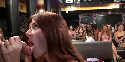 Bunch of slutty MILFs are participating in this blowjob competition