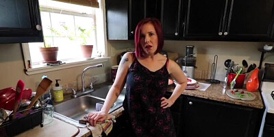 Mature lady Jane Cane goes down to blow her kinky stepson