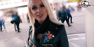 Deutsche Reife Frau abschleppen - german skinny mature milf public pick up